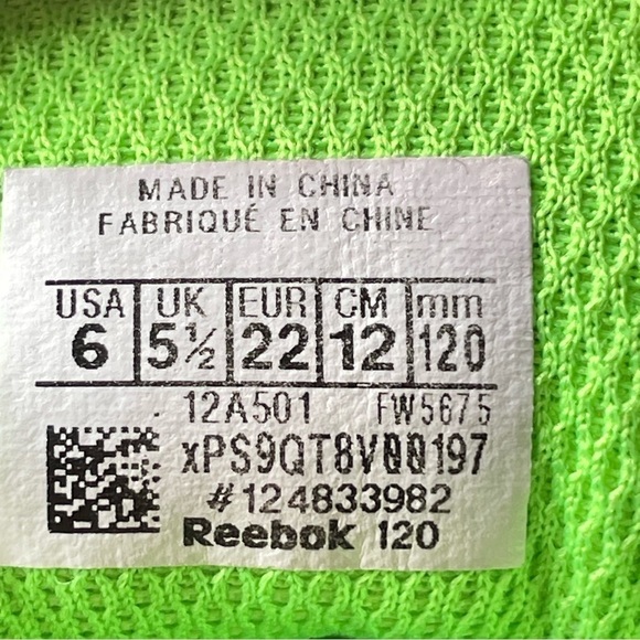 Reebok Kids' Royal Cljog 2 Kc Sneaker Size 6 Toddler Unisex Dragon - Picture 7 of 14